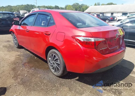 2016 Toyota Corolla Le из США, поврежденный, VIN 5YFBURHE0GP510463